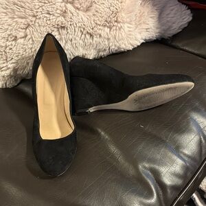 J. Crew Black Heels Classic Elegance